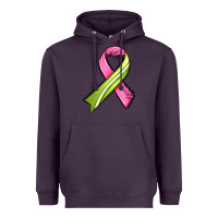 Plum breast cancer sport ribbons Heavyweight Hoodie - AdoDesignShop