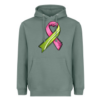 Breast Cancer Sport Ribbons Heavyweight Hoodie | Teevron