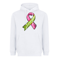 White breast cancer sport ribbons Heavyweight Hoodie - AdoDesignShop