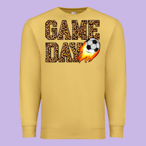 Game Day Soccer Premium Sweatshirt Designed By Jahusdesignshop