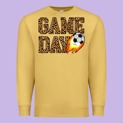 Game Day Soccer Premium Sweatshirt Designed By Jahusdesignshop