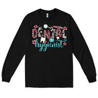 Black dental hygienist Long Sleeve Tee - Zillion Design Studio