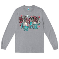 Heather Grey dental hygienist Long Sleeve Tee - Zillion Design Studio