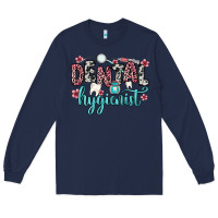 Navy dental hygienist Long Sleeve Tee - Zillion Design Studio