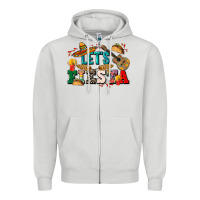 Dove Grey Let's fiesta Zipper Hoodie - CTS Tumbler Store