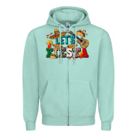 Seafoam Let's fiesta Zipper Hoodie - CTS Tumbler Store