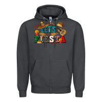 Smoke Let's fiesta Zipper Hoodie - CTS Tumbler Store