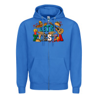 True Royal Let's fiesta Zipper Hoodie - CTS Tumbler Store