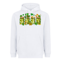 White st. patricks day pickle Heavyweight Hoodie - Artiststas