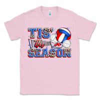 Bubblegum Pink tis' the season volleyball Classic Tee - Zillion Design Studio