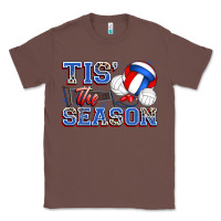 Chestnut tis' the season volleyball Classic Tee - Zillion Design Studio