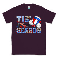 Plum tis' the season volleyball Classic Tee - Zillion Design Studio