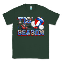 Sports Green tis' the season volleyball Classic Tee - Zillion Design Studio