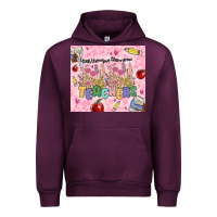 Mauve Wine teachers teach them love them grow Urban Hoodie - MaliasSmallBusiness