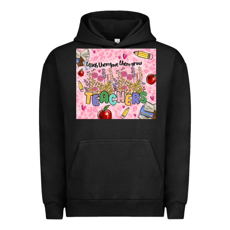 Teachers Teach Them Love Them Grow Urban Hoodie by MaliasSmallBusiness | Teevron