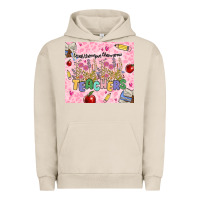 Pigment French Oak teachers teach them love them grow Urban Hoodie - MaliasSmallBusiness