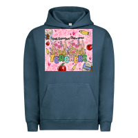 Pigment Midnight Navy teachers teach them love them grow Urban Hoodie - MaliasSmallBusiness