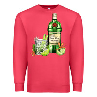 Cardinal gin tonic bottle and cocktail Premium Sweatshirt - AdoDesignShop