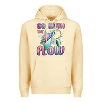 Pina Colada go with flow turtle Premium Hoodie - MaliasSmallBusiness