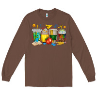 Chestnut teacher coffee cups tbw Long Sleeve Tee - texasbilliewilder