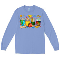 Colony Blue teacher coffee cups tbw Long Sleeve Tee - texasbilliewilder