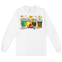 White teacher coffee cups tbw Long Sleeve Tee - texasbilliewilder