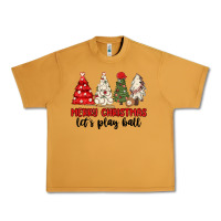 Peanut Butter merry christmas let s play ball baseball Urban Heavy Tee - MaliasSmallBusiness