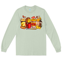 Matcha softball coffee cups Long Sleeve Tee - AdoDesignShop