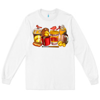 White softball coffee cups Long Sleeve Tee - AdoDesignShop