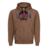 Chestnut wrestling mom Zipper Hoodie - Zillion Design Studio