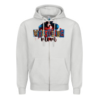 Dove Grey wrestling mom Zipper Hoodie - Zillion Design Studio