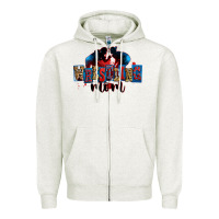Oatmeal Heather wrestling mom Zipper Hoodie - Zillion Design Studio