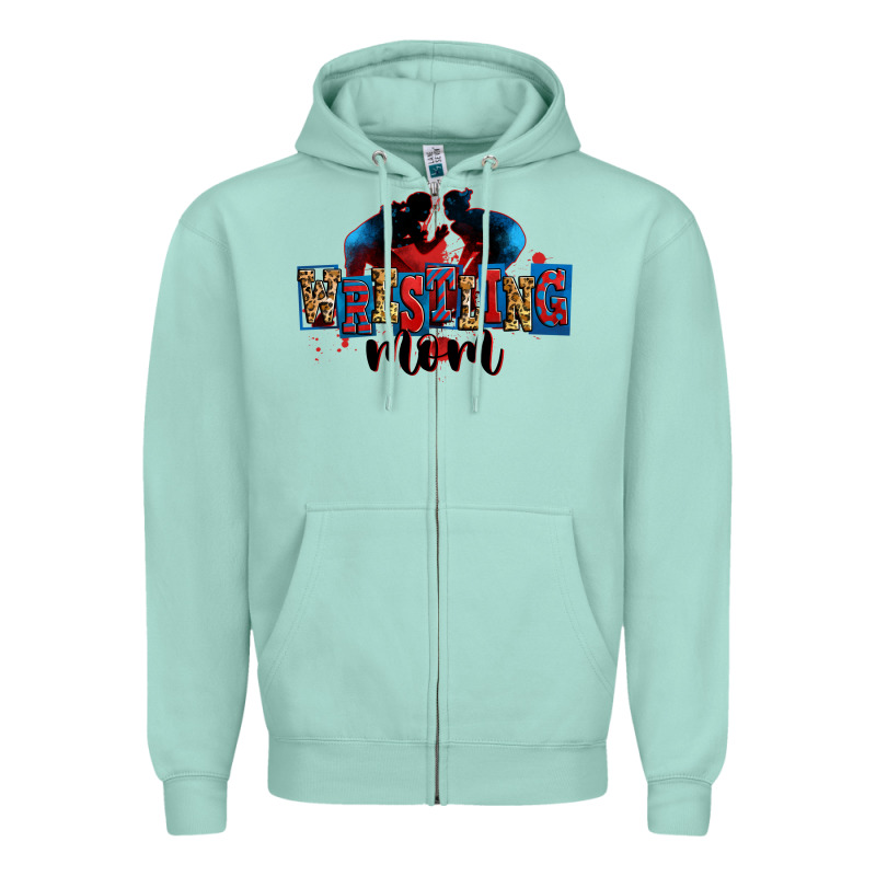 Wrestling Mom Zipper Hoodie by Zillion Design Studio | Teevron