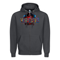 Smoke wrestling mom Zipper Hoodie - Zillion Design Studio