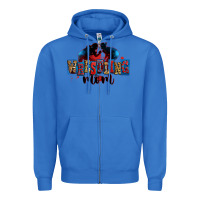 True Royal wrestling mom Zipper Hoodie - Zillion Design Studio