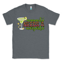 Charcoal Heather mamacita needs a margarita mothers day Classic Tee - texasbilliewilder