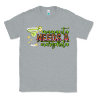 Heather Grey mamacita needs a margarita mothers day Classic Tee - texasbilliewilder