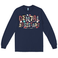 Navy dental assistant Long Sleeve Tee - Zillion Design Studio