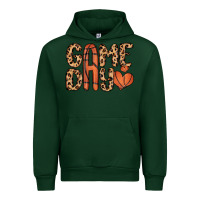 Forest Green game day basketball Urban Hoodie - MaliasSmallBusiness