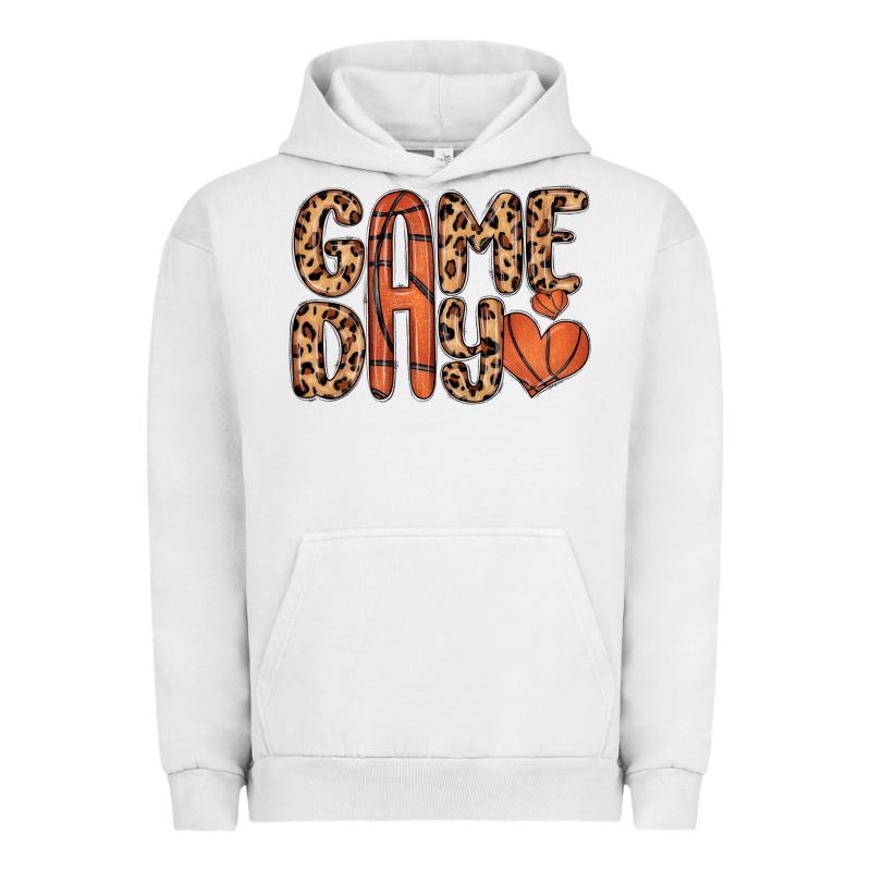 Game Day Basketball Urban Hoodie by MaliasSmallBusiness | Teevron