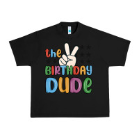 Black the birthday dude Urban Heavy Tee - MaliasSmallBusiness
