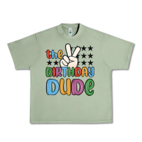 Oil Green the birthday dude Urban Heavy Tee - MaliasSmallBusiness