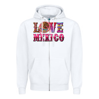 White love mexico Zipper Hoodie - CTS Tumbler Store