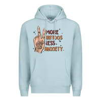 Blue Mist more tattoos less anxiety Premium Hoodie - MaliasSmallBusiness