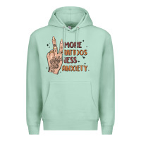 Seafoam more tattoos less anxiety Premium Hoodie - MaliasSmallBusiness