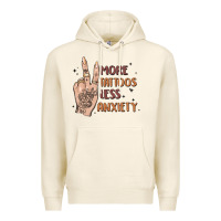 Tofu more tattoos less anxiety Premium Hoodie - MaliasSmallBusiness