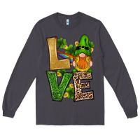 Smoke st patricks day gnomes shamrock love Long Sleeve Tee - RanaPortraitStore
