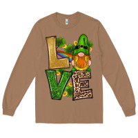 Toasted Coconut st patricks day gnomes shamrock love Long Sleeve Tee - RanaPortraitStore