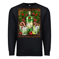 Black gin tonic cocktail Premium Sweatshirt - AdoDesignShop