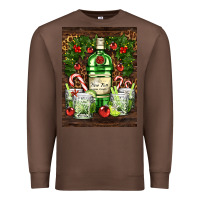 Chestnut gin tonic cocktail Premium Sweatshirt - AdoDesignShop